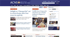 Desktop Screenshot of anglicannews.org